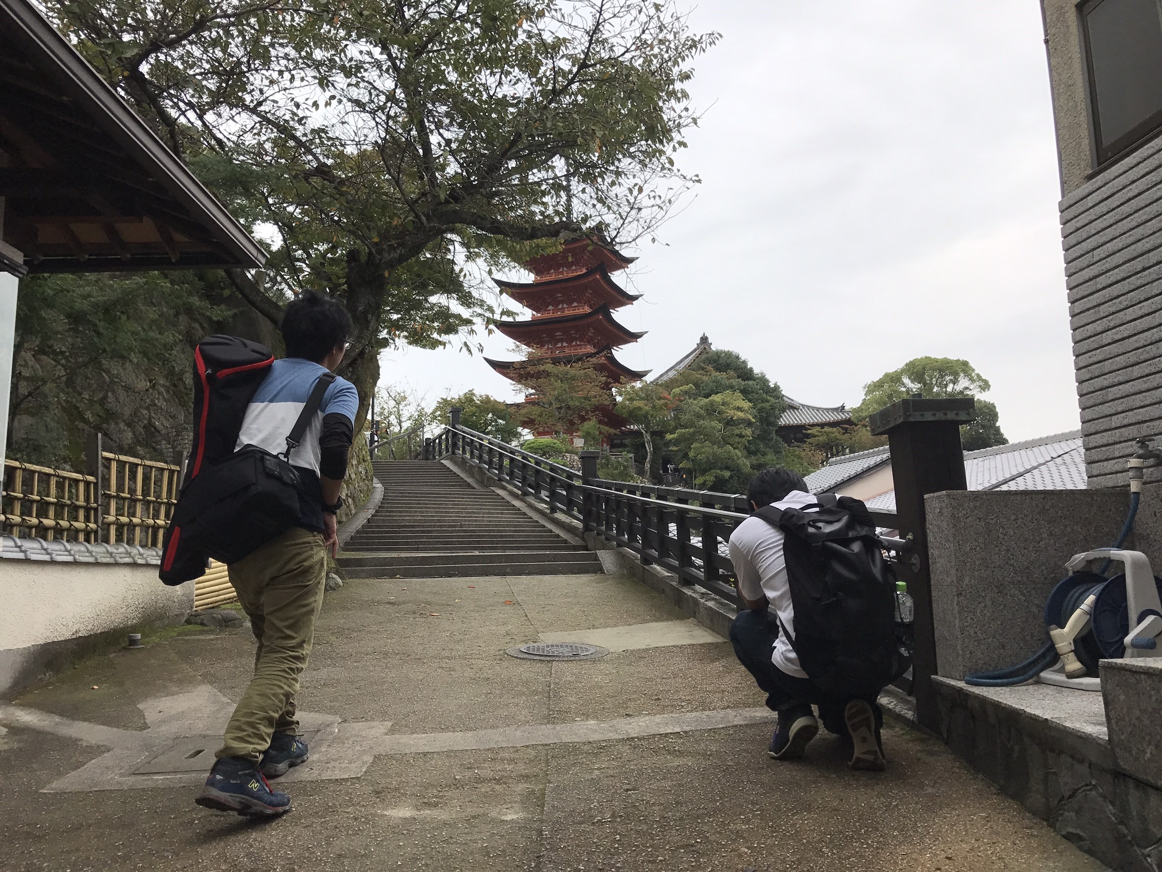 宮島へロケハン